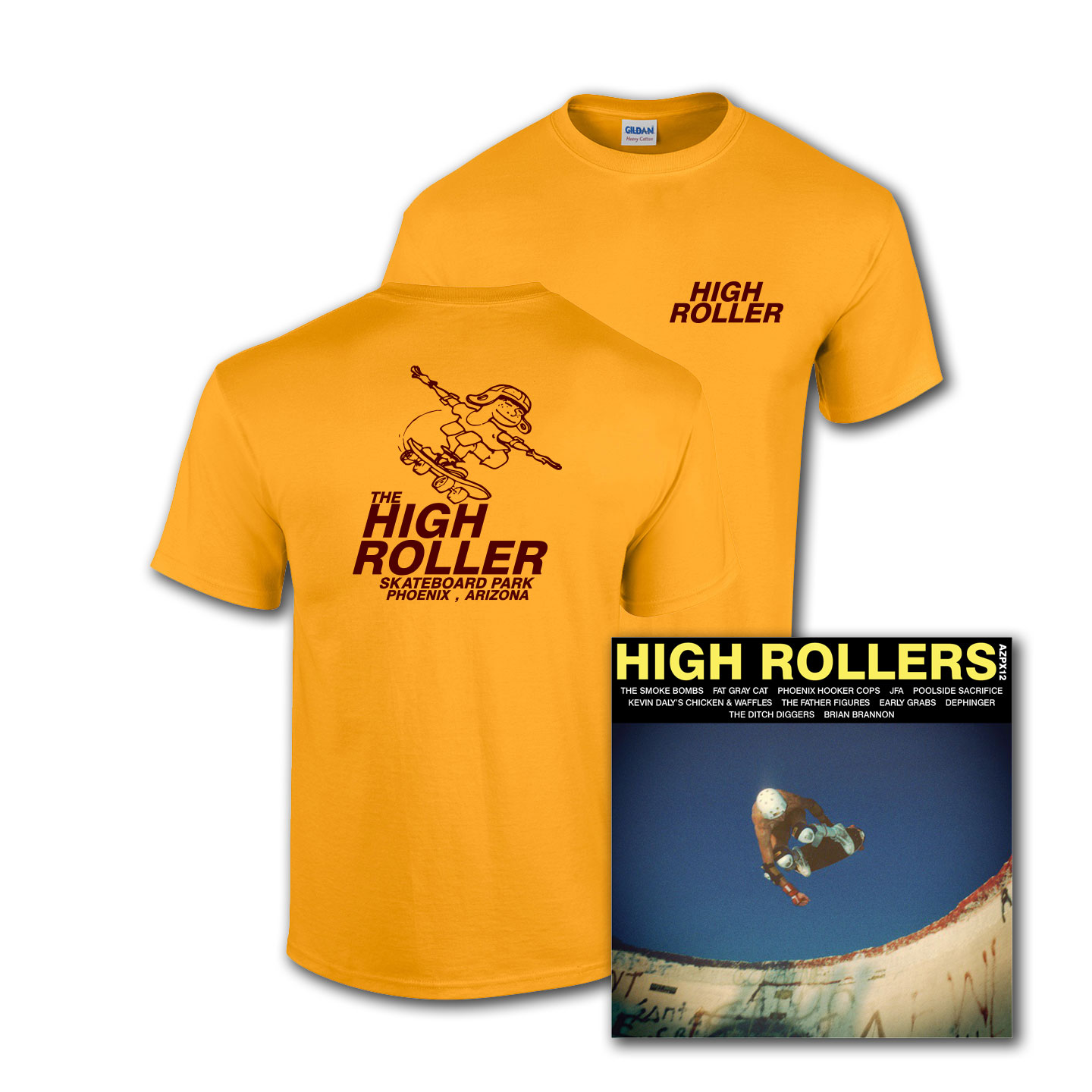 High Roller Shirts/Record on Sale!