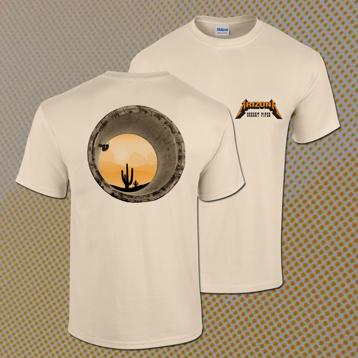 PING! Desert Pipes T-shirt