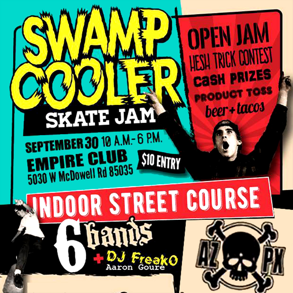 Swamp Cooler Skate Jam September 30