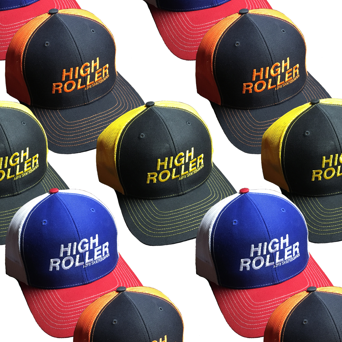 High Roller Trucker Hats!