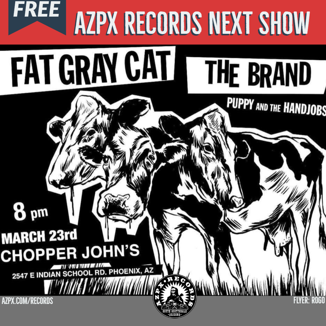 Fat Gray Cat / The Brand @ Chopper John’s March 23