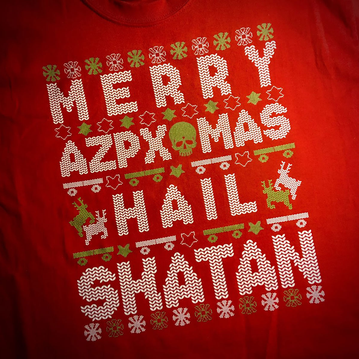 Merry AZPX-mas/Hail Skatan Ugly Sweater T-Shirts