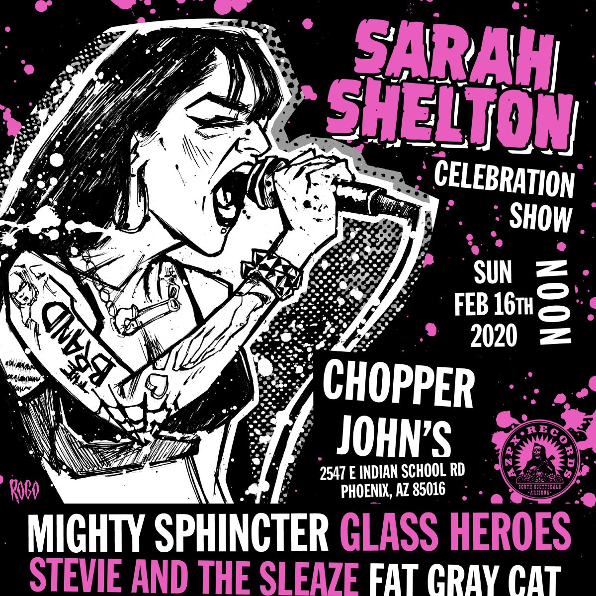 Sarah Shelton Celebration Show February 16