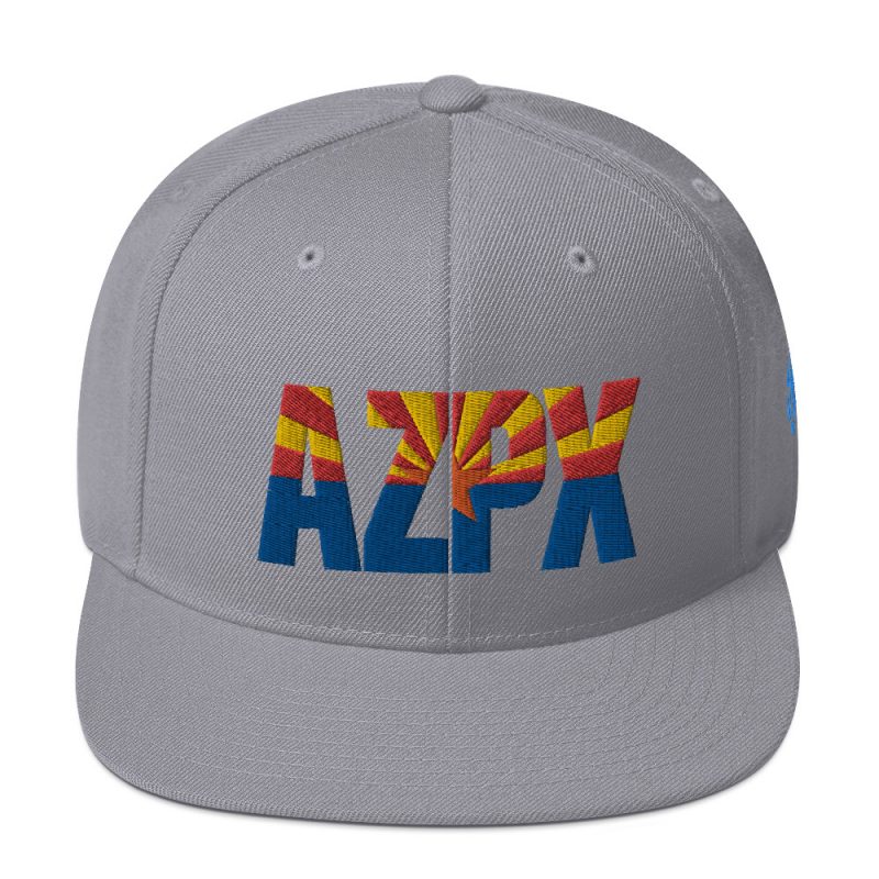 AZPX Skate Flag Snapback Hat - Image 10