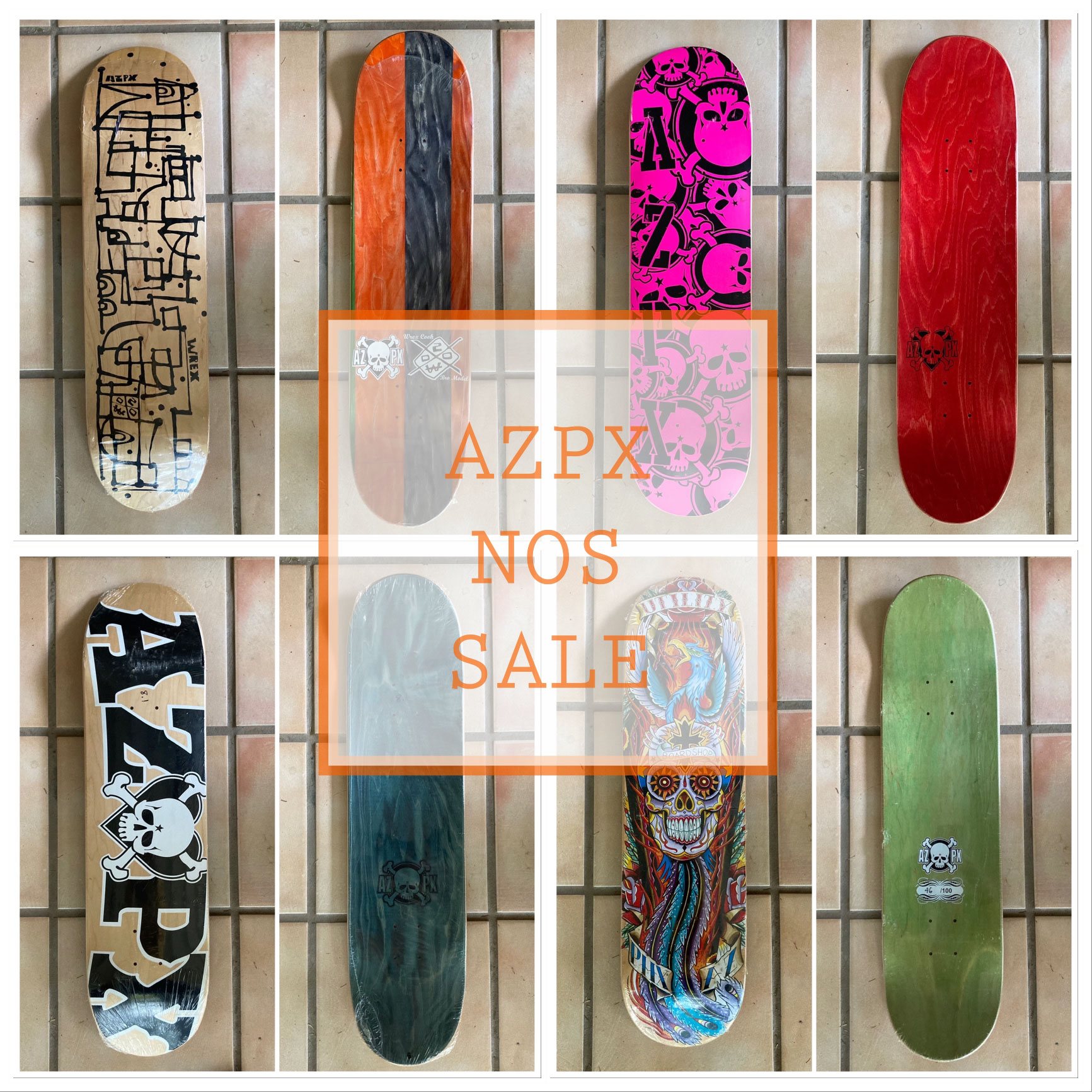 AZPX NOS Decks now Available (while they last)