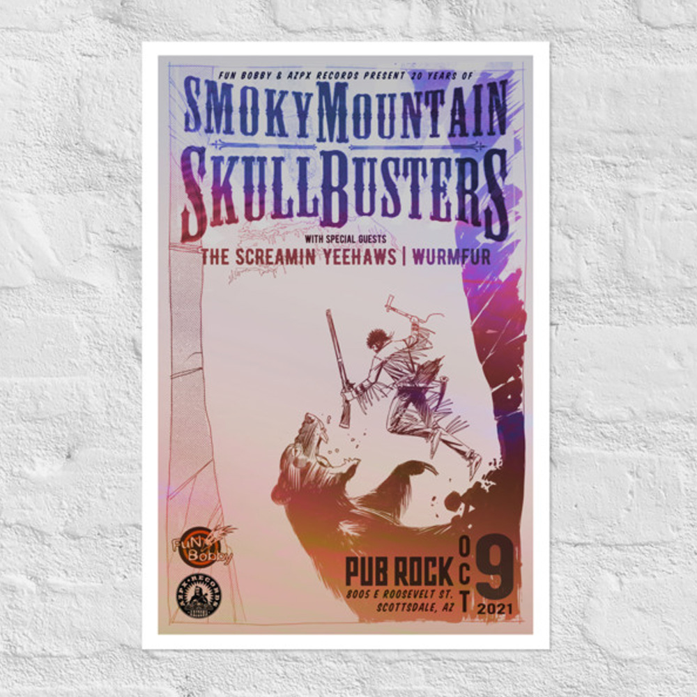 Fun Bobby & AZPX Records Present 20 Years of Smoky Mountain Skullbusters October 9