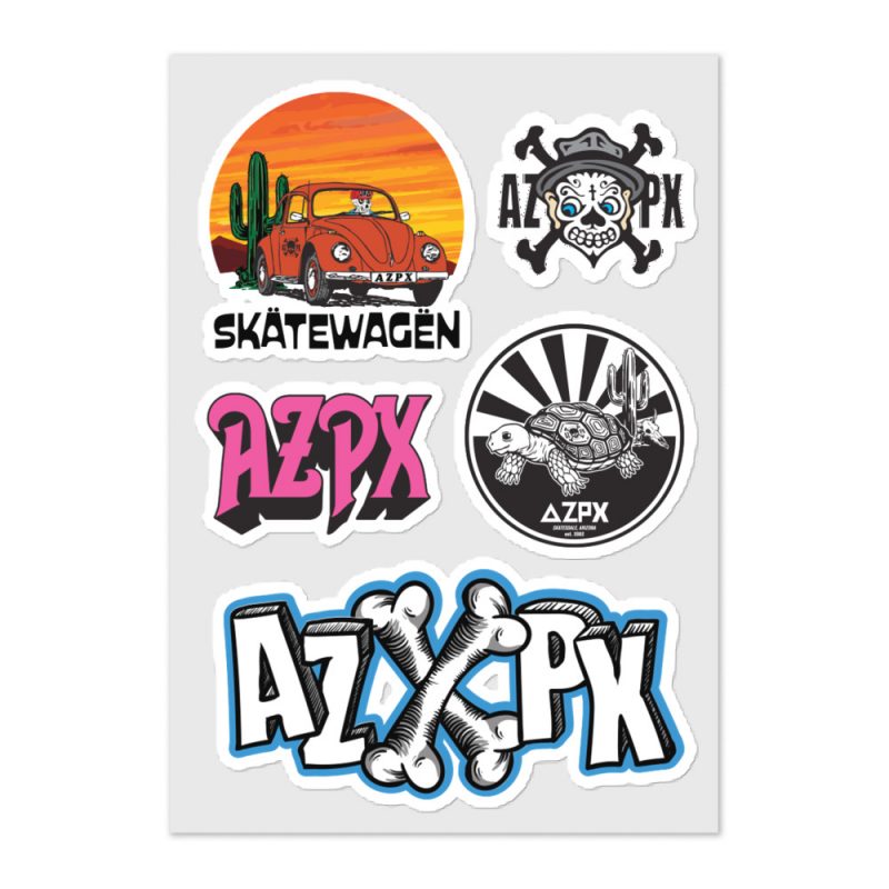 AZPX Greatest Hits Sticker Sheet 1