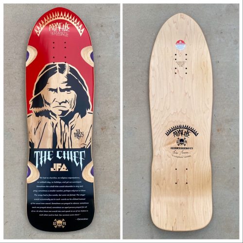 Apache Skateboards + AZPX Brian Brannon Signature Board Collaboration: "The Chief"