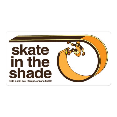 Skate in the Shade stickers