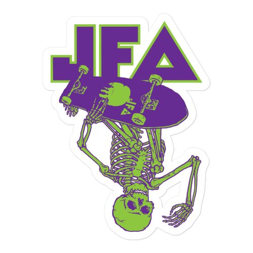 JFA Indy Air Stickers Green/Purple