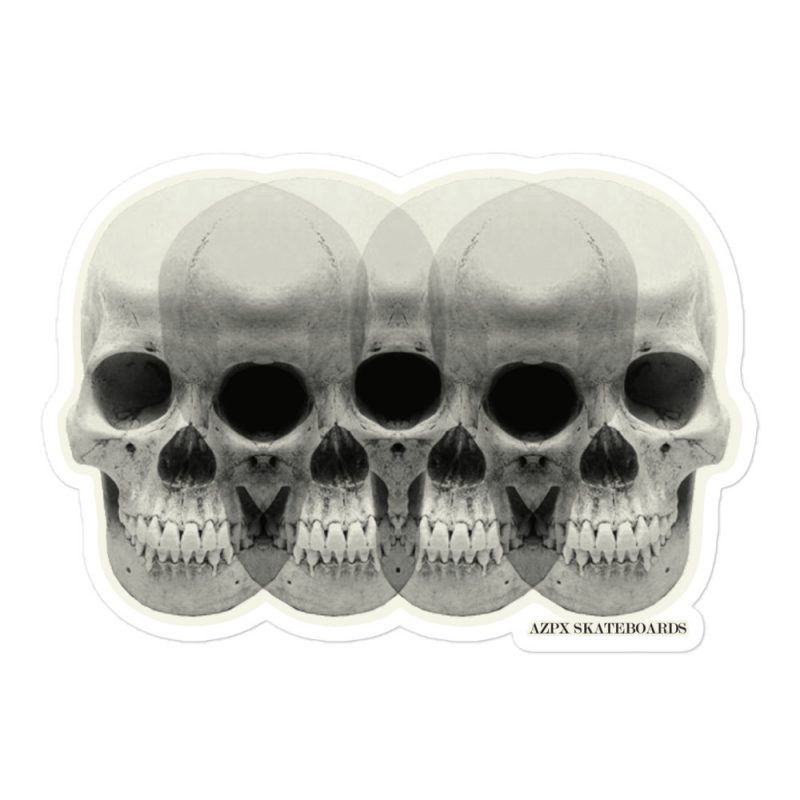 AZPX Skulls Stickers