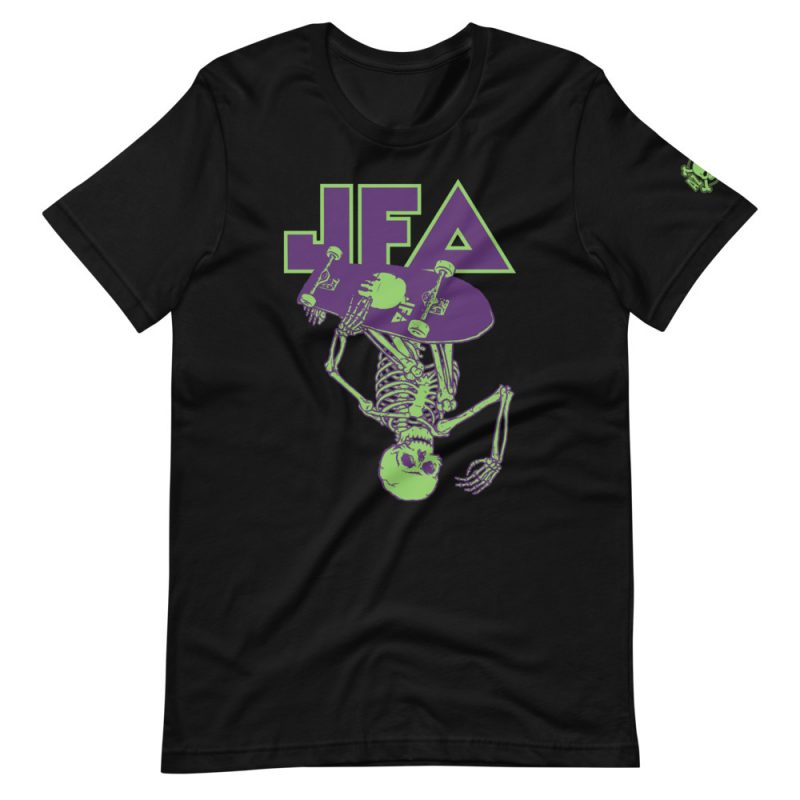 JFA Indy Air Green/Purple Print Soft/Fitted Unisex T-Shirt