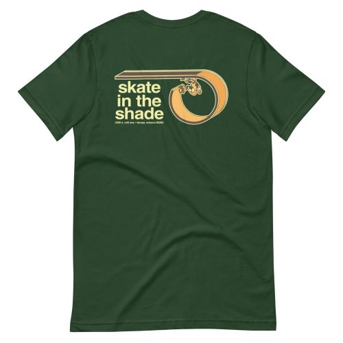 Skate in the Shade Soft/Fitted Unisex T-Shirt 1