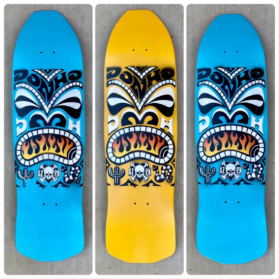 AZPX Don Ho Tiki Model v2.0 ‘Paint Blem’ Decks $44.95+s/h