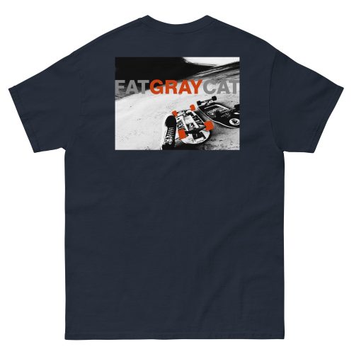 Fat Gray Cat Shea Culvert Classic-Fit T-Shirt