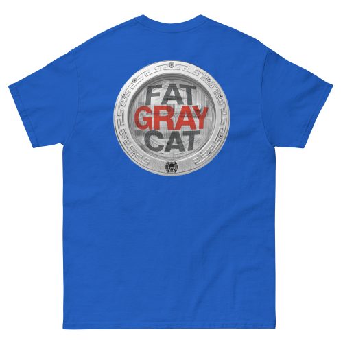 Fat Gray Cat Pool Light Classic-Fit T-Shirt