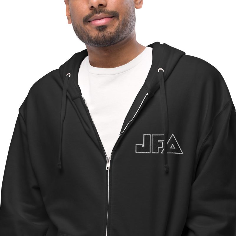 JFA Indy-Air Embroidered Unisex Fleece Zip Hoodie - Image 3