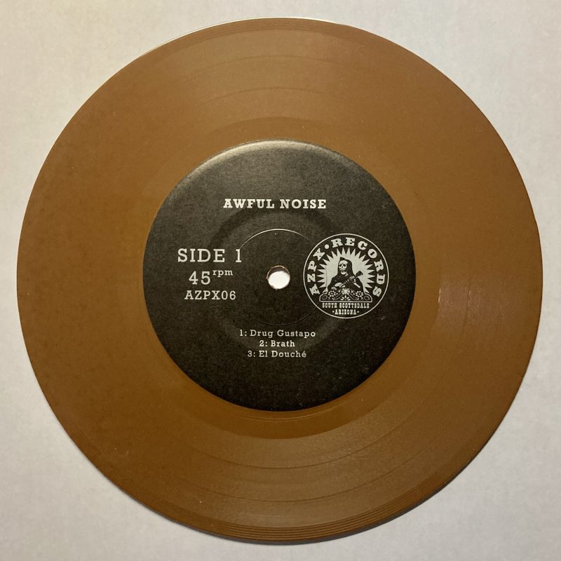 AZPX06: Unemployment Party/Awful Noise 'Nothing/Self-Titled' 7" Vinyl - Image 11