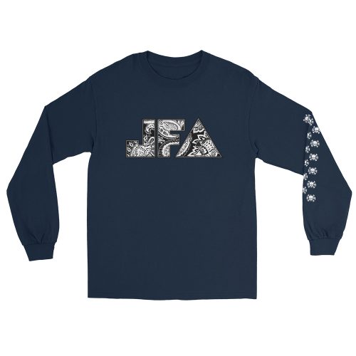 JFA B/W Paisley Long Sleeve T-Shirt 1