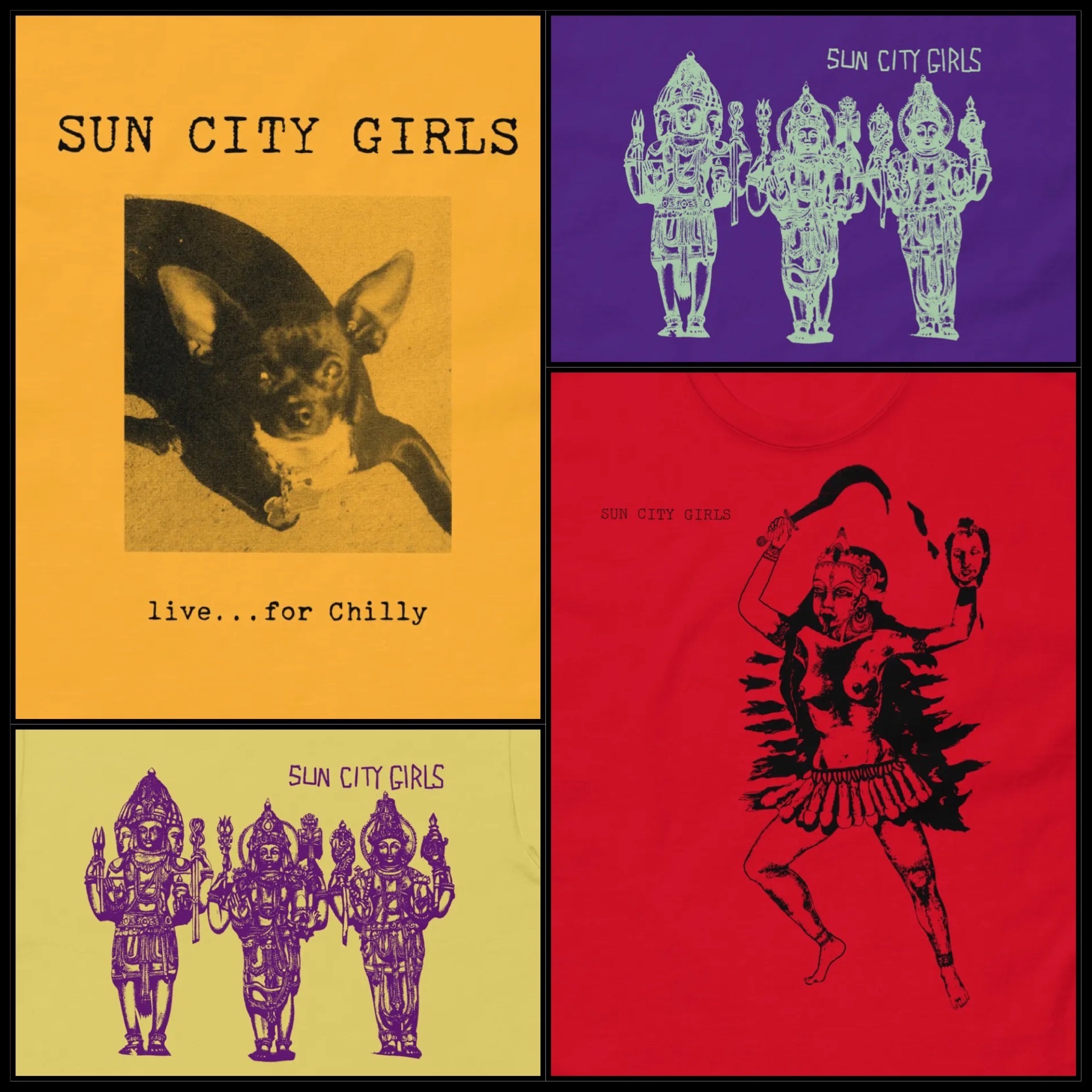 Official Sun City Girls T-Shirts Round Three