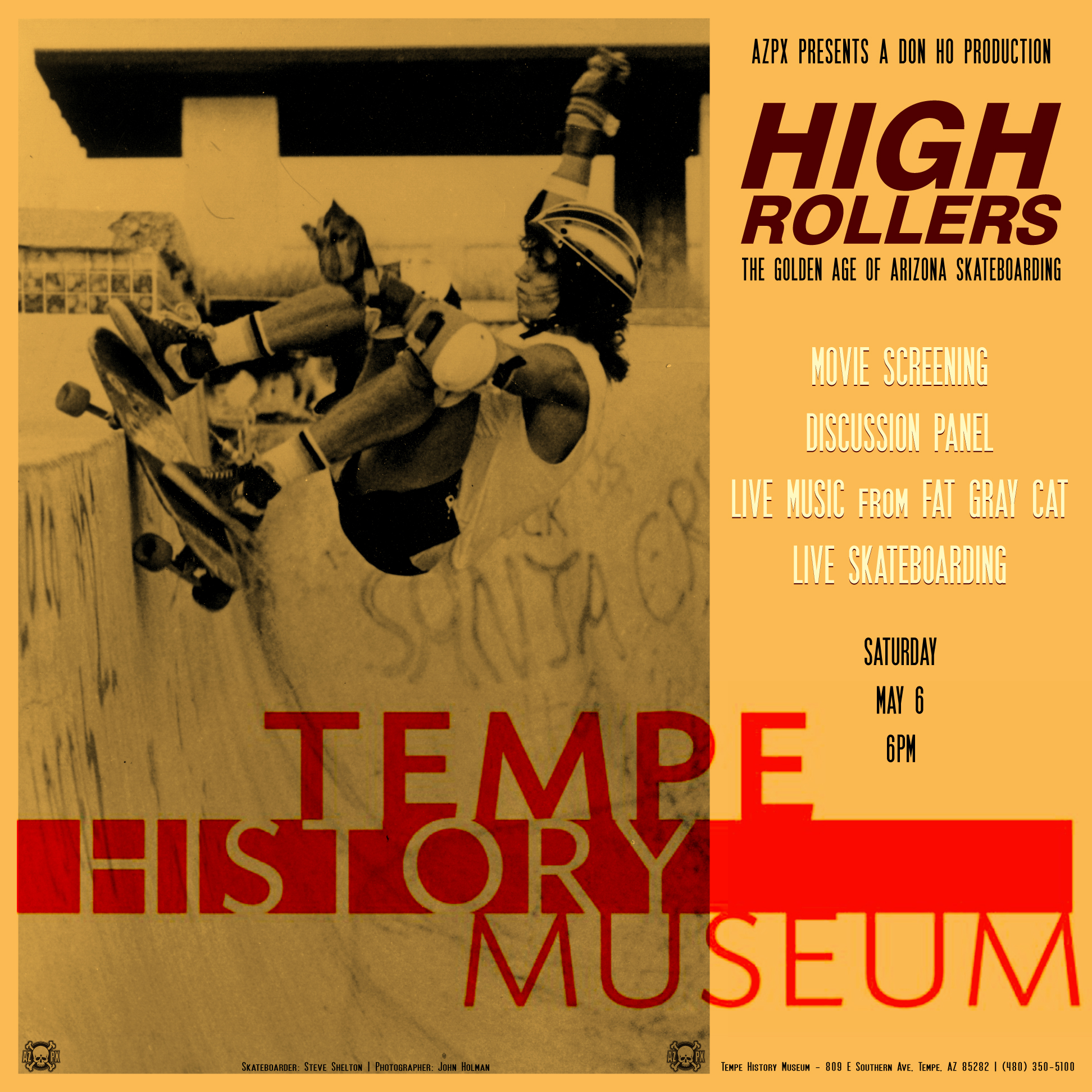 ONE NIGHT ONLY: High Rollers Movie Screening @ Tempe History Museum Saturday, May 6