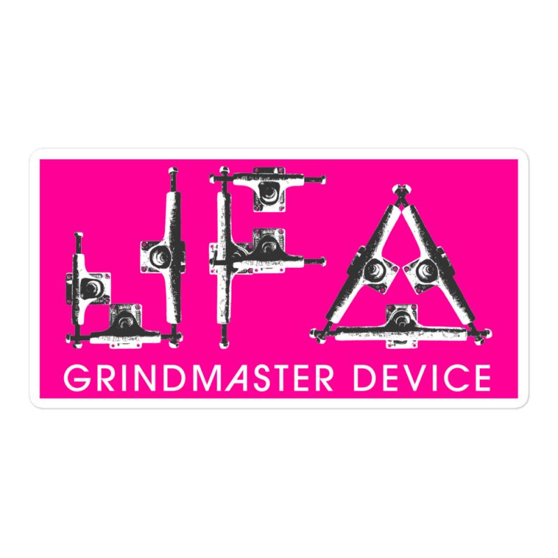 JFA Grindmaster Device Magenta Bubble-free stickers