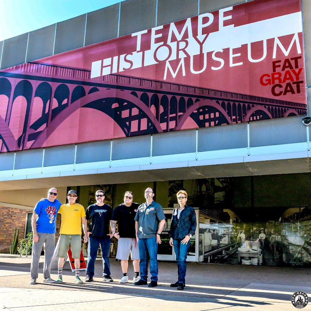 Fat Gray Cat Perform “Beach Blanket Bongout” at Tempe History Musuem