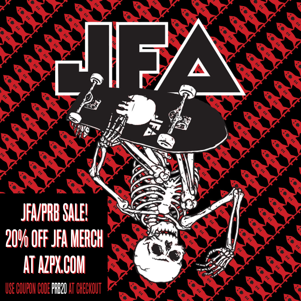 JFA/Punk Rock Bowling Sale! 20% Off JFA Merch Until May 30