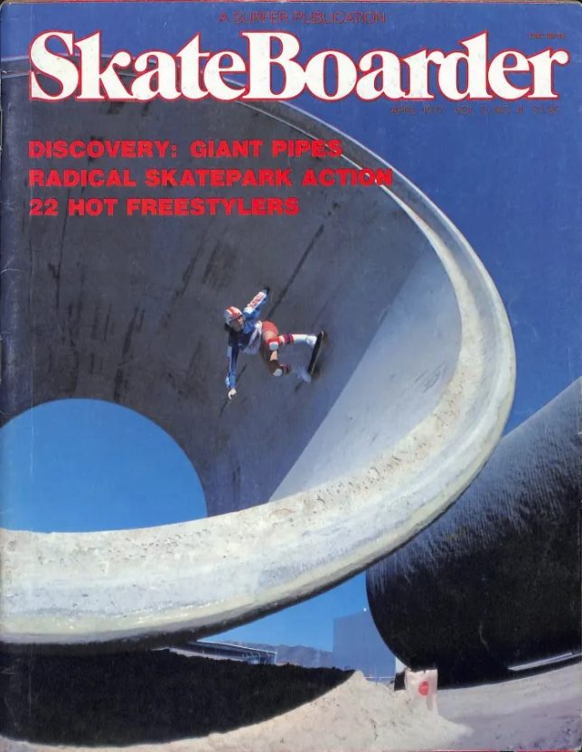 Gregg Ayres,  Skateboarder Magazine, April 1977