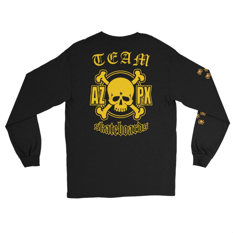 AZPX Team Long Sleeve T-Shirt Yellow Print - Image 3