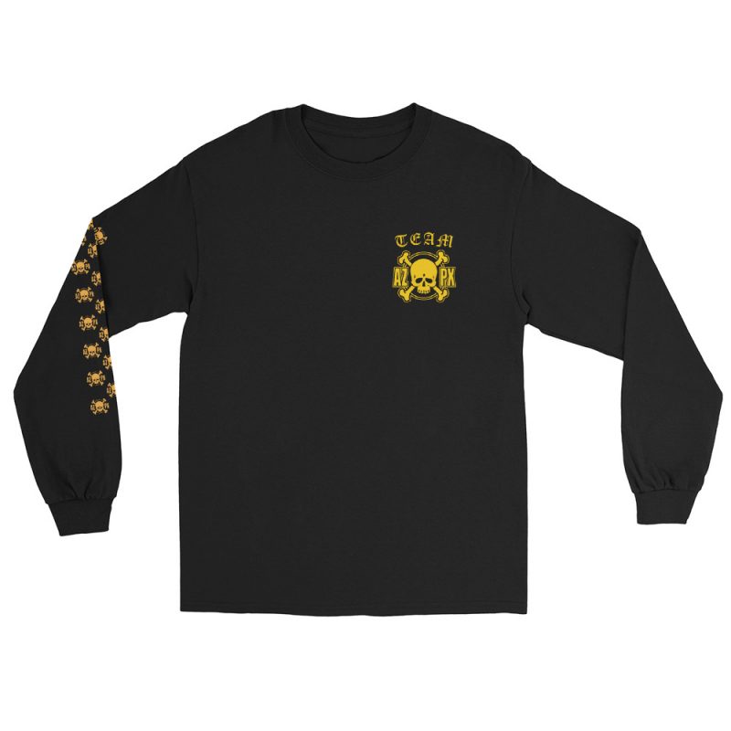 AZPX Team Long Sleeve T-Shirt Yellow Print - Image 4