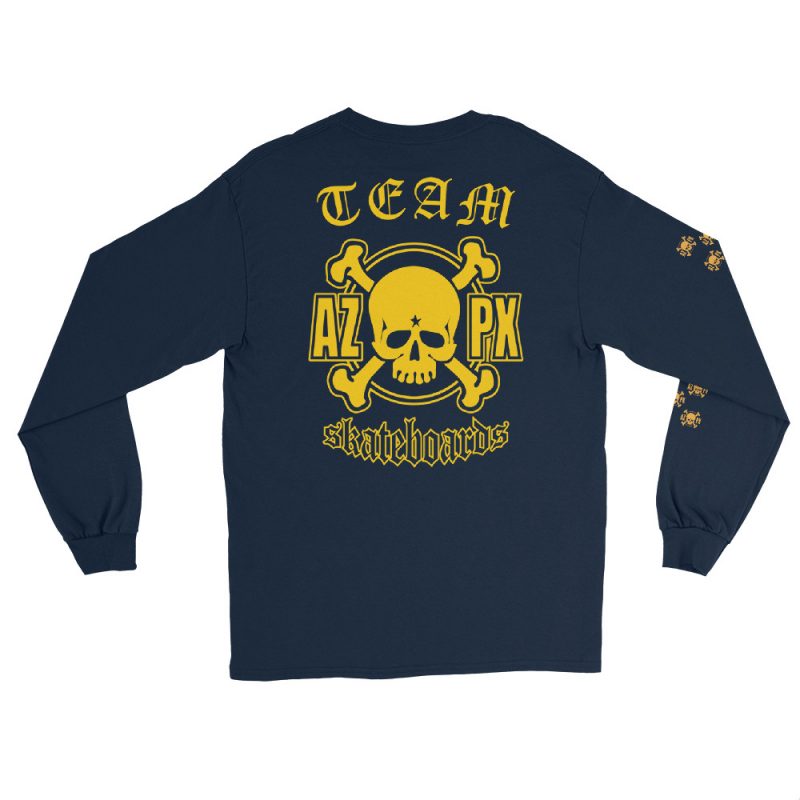 AZPX Team Long Sleeve T-Shirt Yellow Print - Image 5