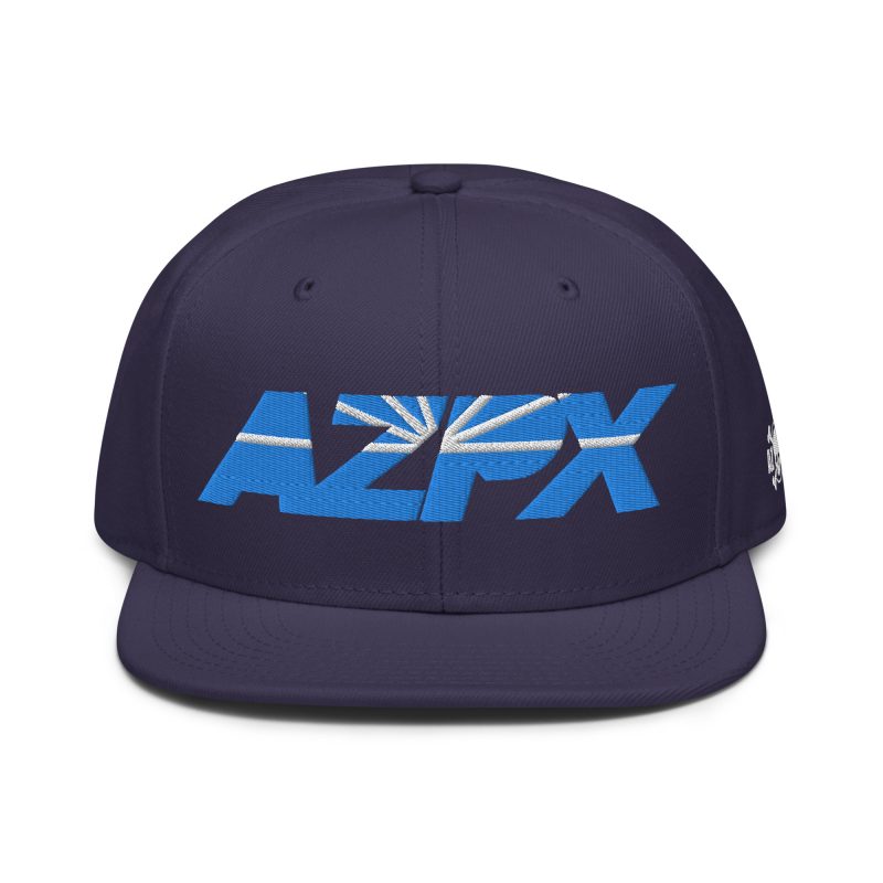 Arizona Punx Project Embroidered Snapback Hat - Image 6