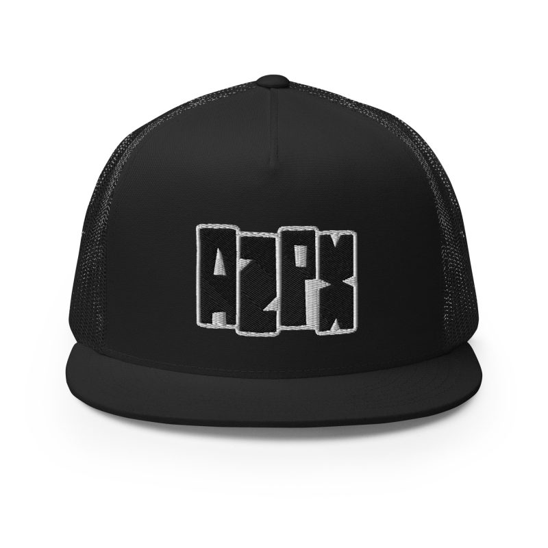 Black AZPX Trucker Hat - Image 2