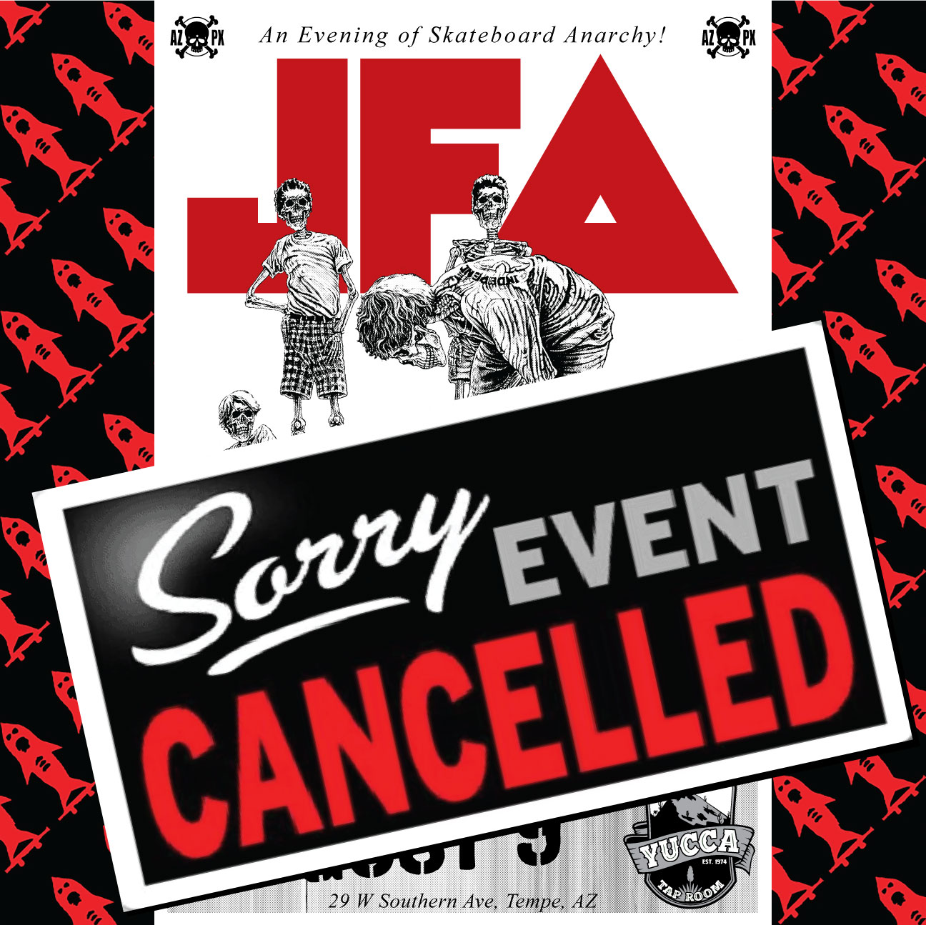 *UPDATE: SHOW CANCELLED – An Evening of Skateboard Anarchy!