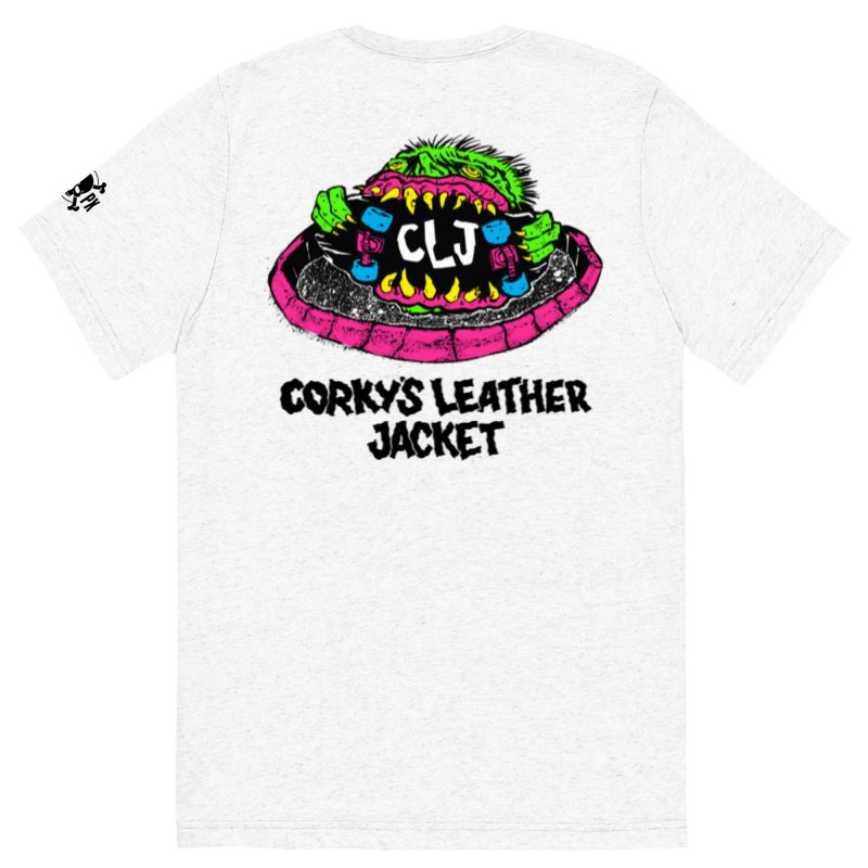 Corky's Deep End Soft/Fitted Unisex Tri-blend T-shirt - Image 5